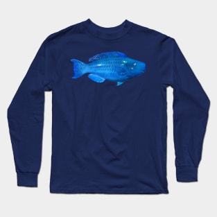 Blue Parrotfish Long Sleeve T-Shirt